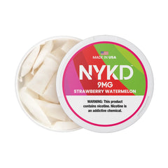 Strawberry Watermelon NYKD Nicotine Pouches 9mg