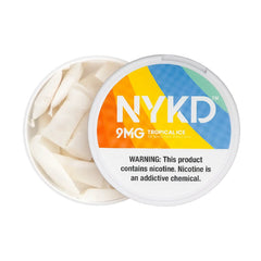 Tropical Ice NYKD Nicotine Pouches 9mg