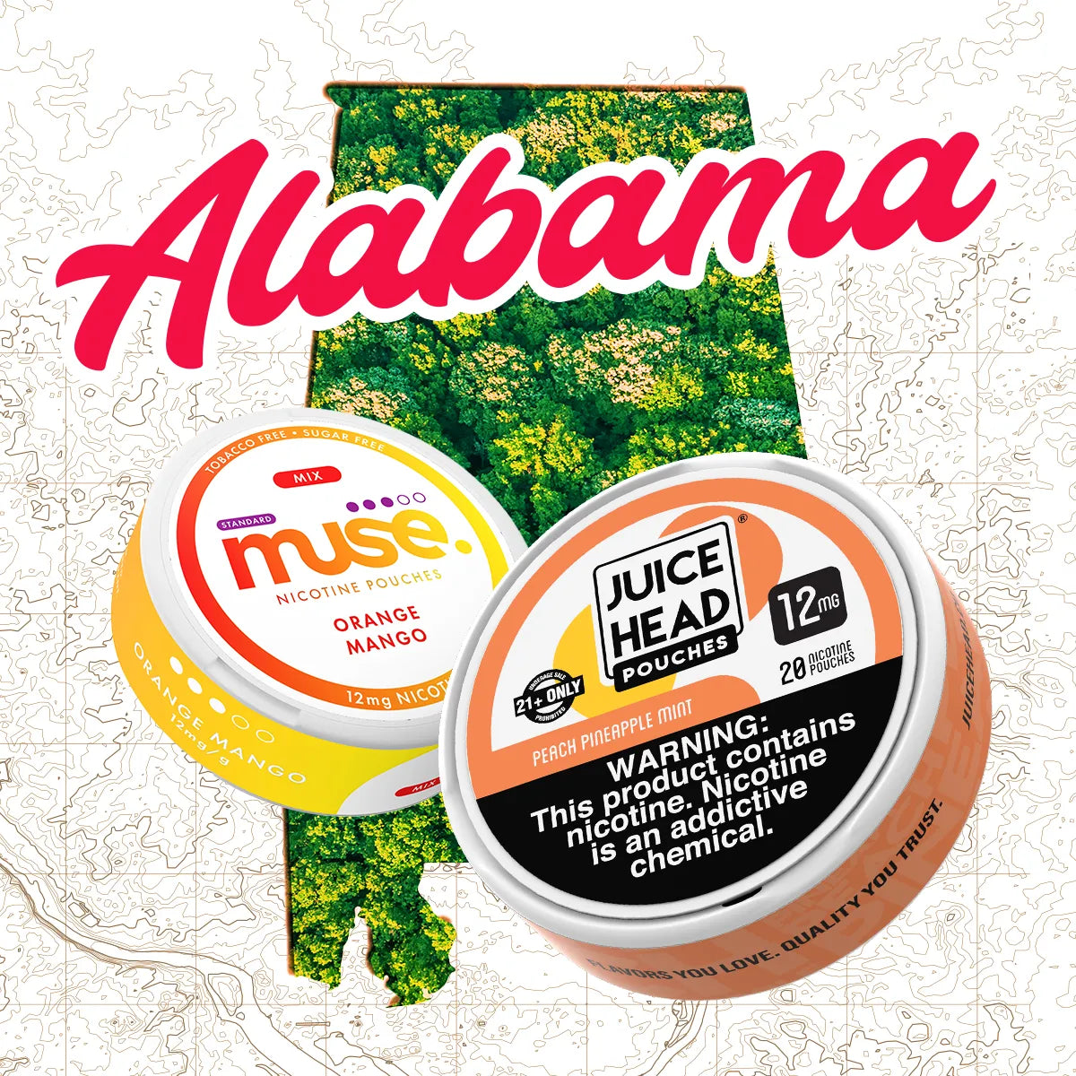 Nicotine Pouches Alabama | Order Online with Low Prices in AL