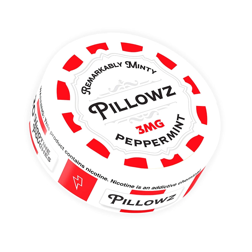 Peppermint Pillowz Nicotine Pouches 3mg