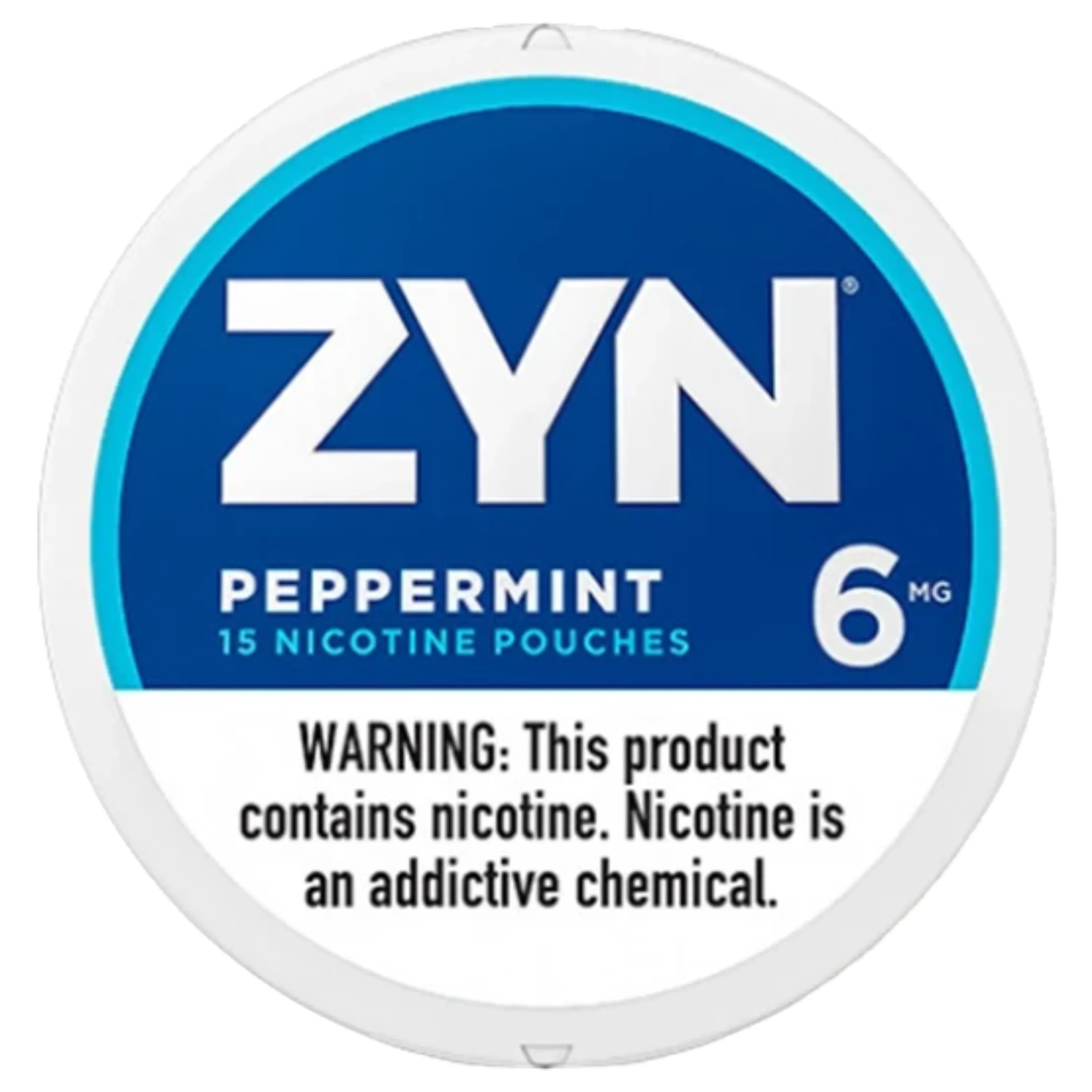 Peppermint Zyn Bolsas de Nicotina 6mg