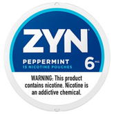 Peppermint Zyn Bolsas de Nicotina 6mg