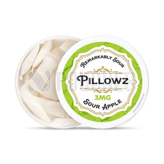 Open Box Sour Apple Pillowz Nicotine Pouches 3mg