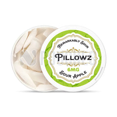 Open Box Sour Apple Pillowz Nicotine Pouches 6mg