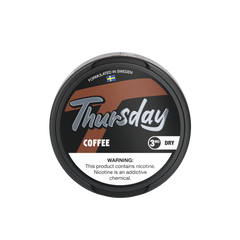 Café - Dry Thursday Bolsas de Nicotina 3mg