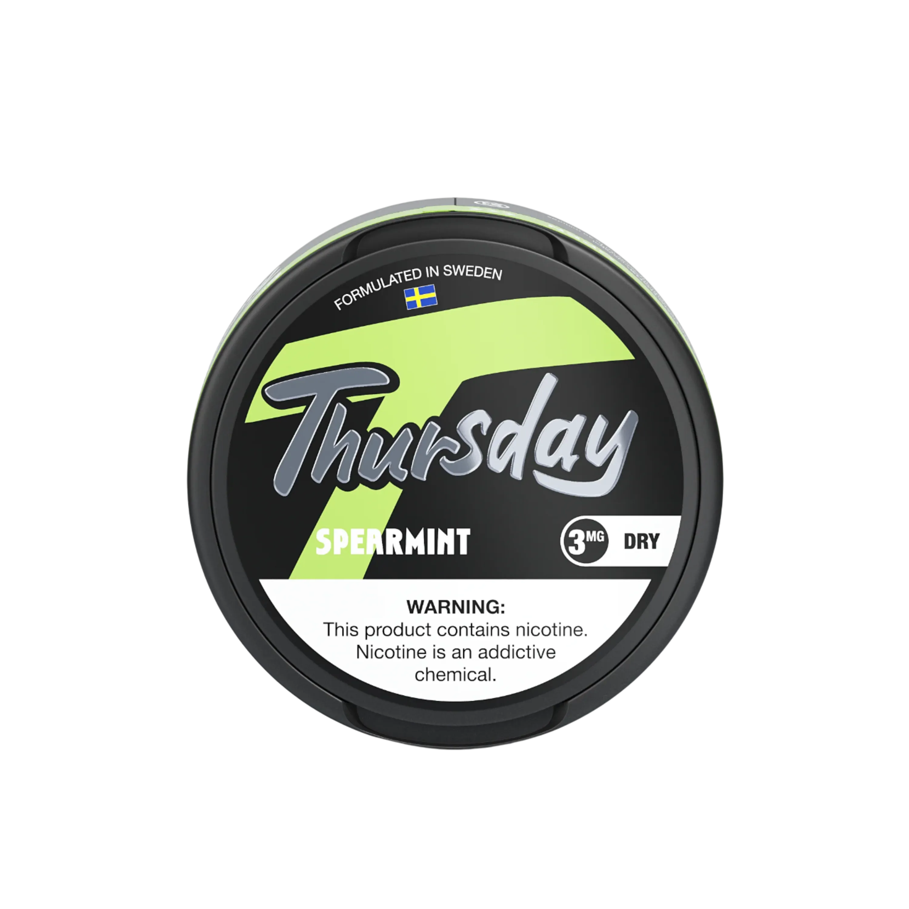 Spearmint - Dry Thursday bolsas de nicotina 3mg