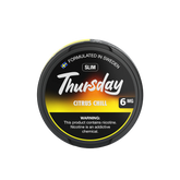 Citrus Chill - Wet Slim Thursday Nicotine Pouches 6mg