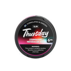 Fresa Sandía Menta - Wet Slim Thursday Bolsas de Nicotina 6mg