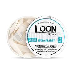 Open Box Spearmint Loon NYXX Nicotine Pouches 7mg