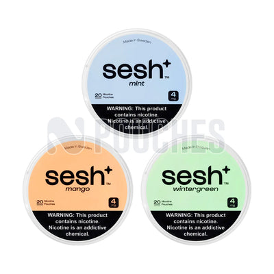 Sesh+ Nicotine Pouches