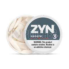 Open Box Smooth Zyn Nicotine Pouches 3mg