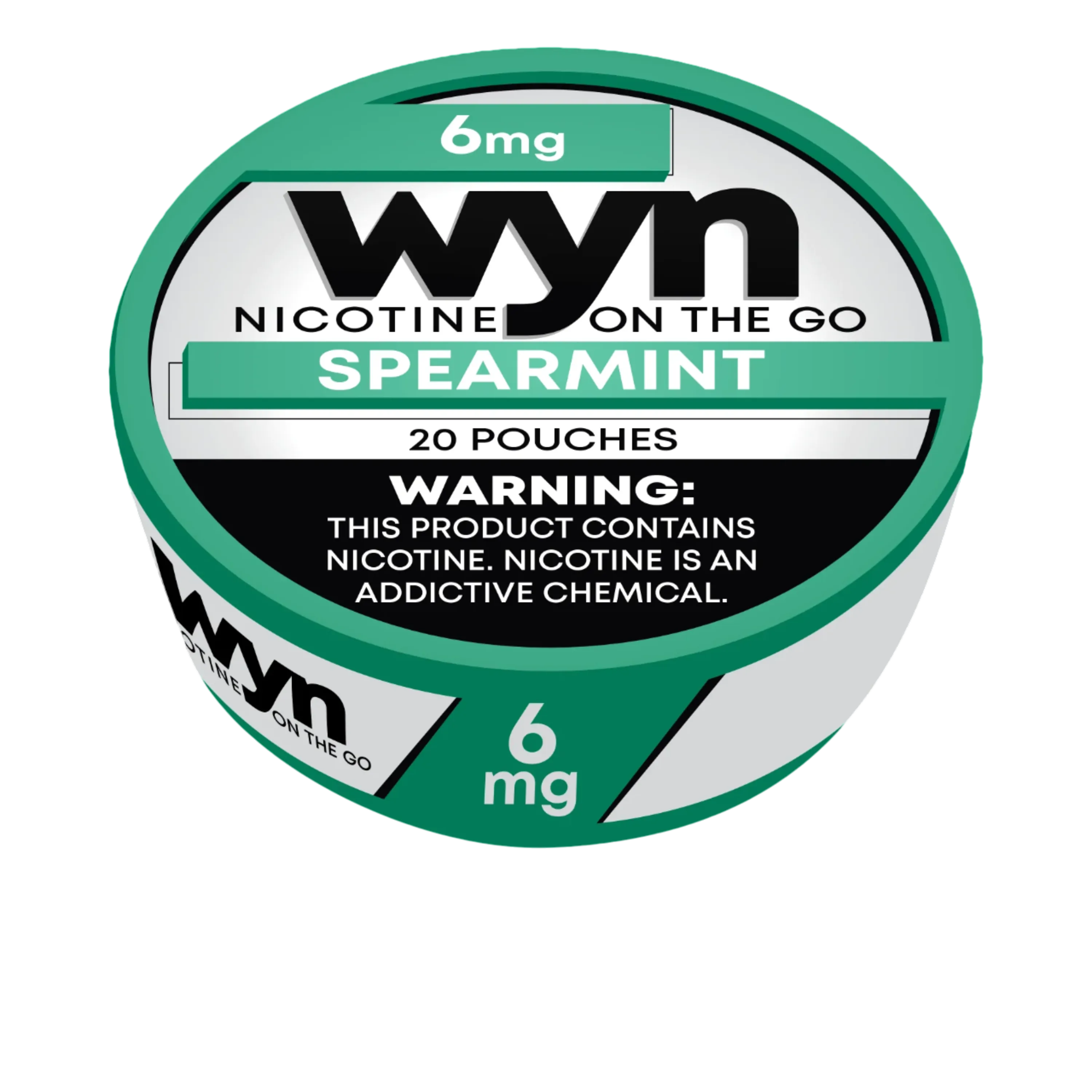 Spearmint Wyn Nicotine Pouches 6mg