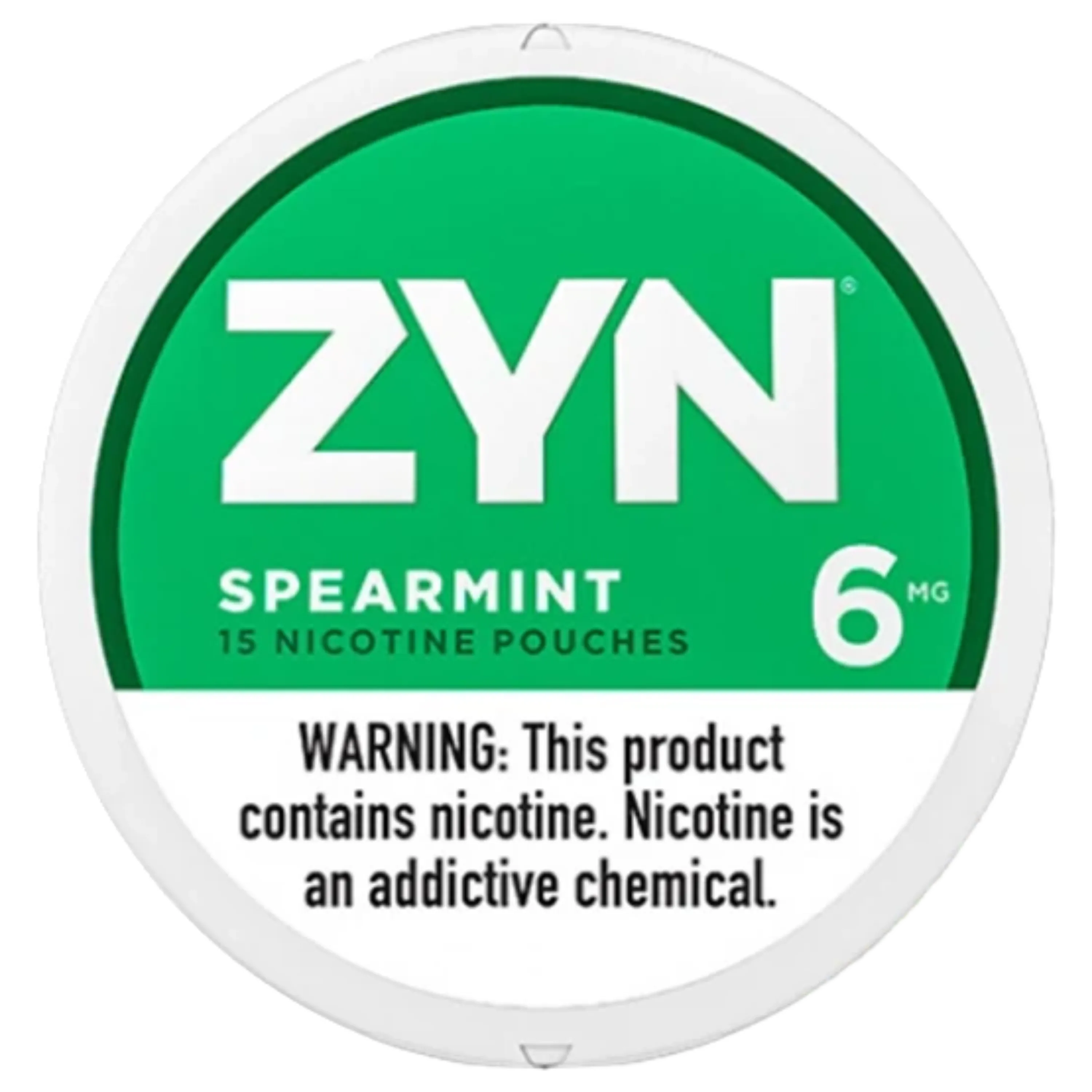 Spearmint Zyn Nicotine Pouches 6mg