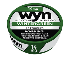 Wintergreen Wyn Nicotine Pouches 14mg