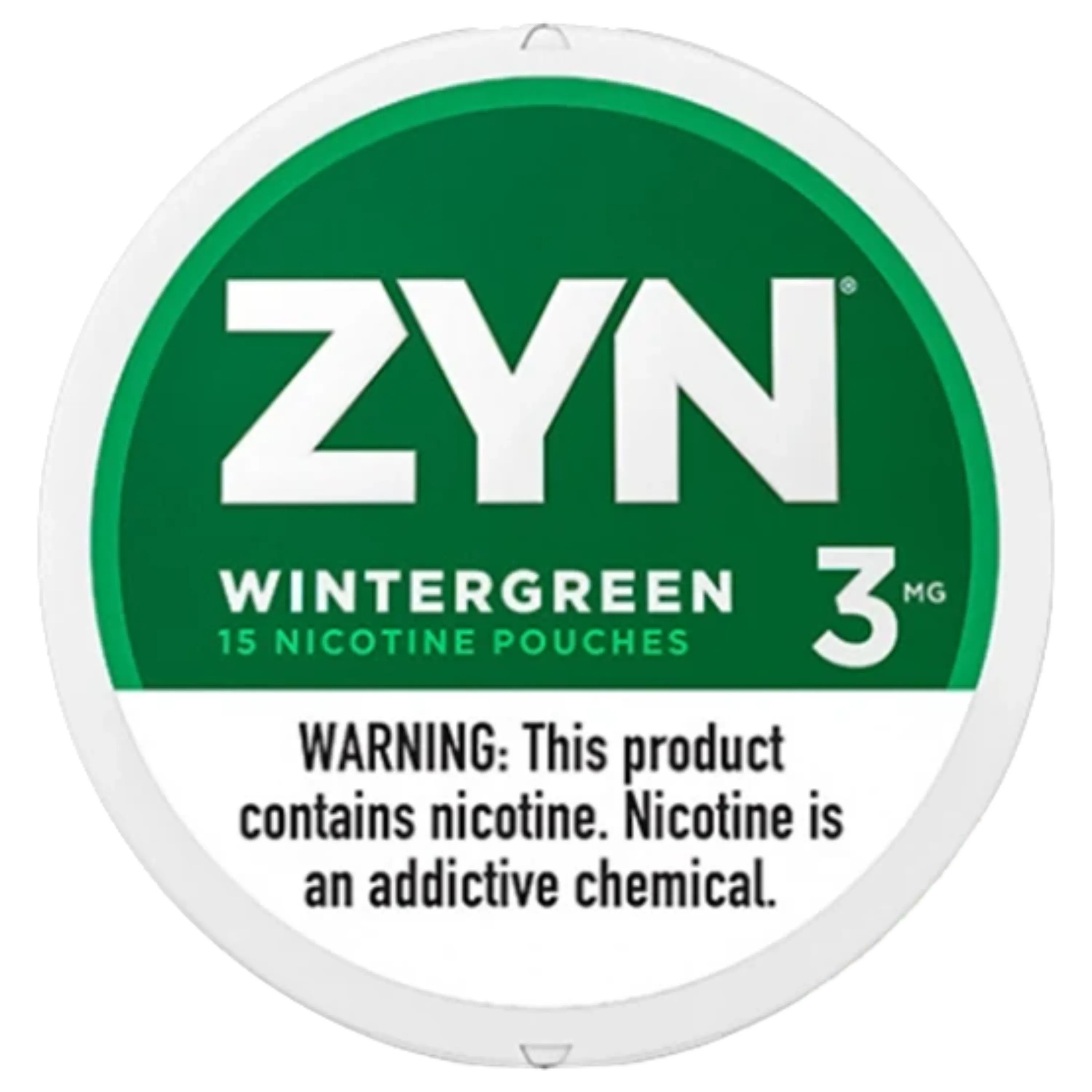 Wintergreen Zyn Nicotine Pouches 3mg