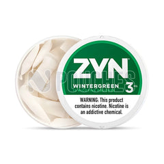 Open Box Wintergreen Zyn Nicotine Pouches 3mg