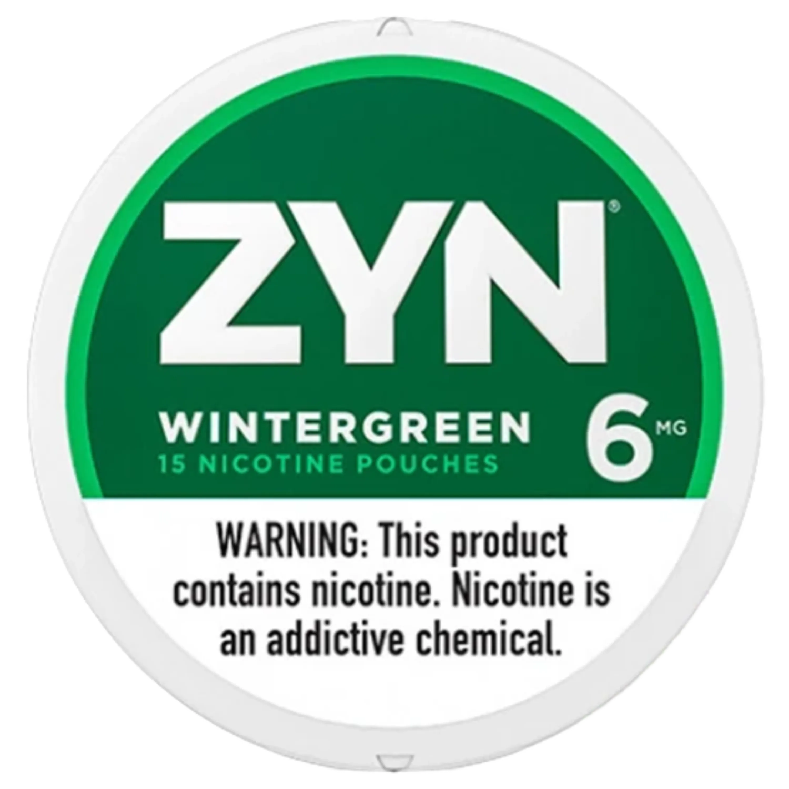 Wintergreen Zyn Nicotine Pouches 6mg