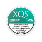 Green Mint XQS Nicotine Pouches 6mg