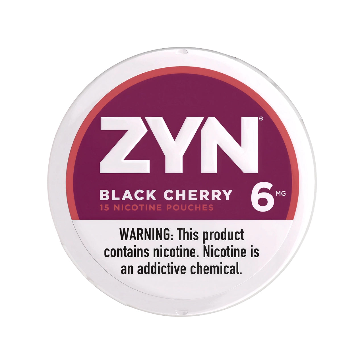 Black Cherry Zyn Nic Pouches 6mg