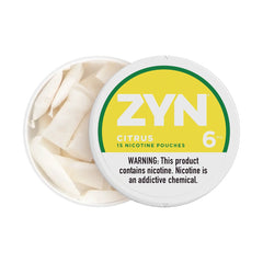 Citrus Zyn Nicotine Pouches 6 mg