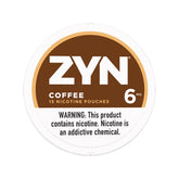 Coffee Zyn Nicotine Pouches 6mg