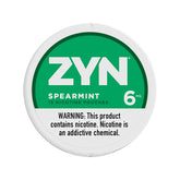 Spearmint Zyn Bolsas de Nicotina 6mg