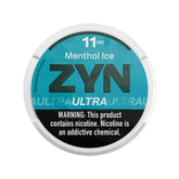 Menthol Ice Zyn Nic Pouches 11mg