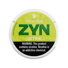 Citrus Zest Zyn Nic Pouches 9mg