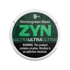 Wintergreen Blast Zyn Nic Pouches 9mg