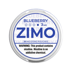 Blueberry ZIMO Nicotine Pouches 3mg