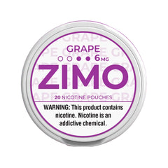 Grape ZIMO Bolsas de Nicotina 6mg