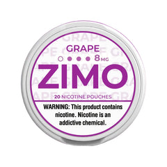 Grape ZIMO Bolsas de Nicotina 8mg