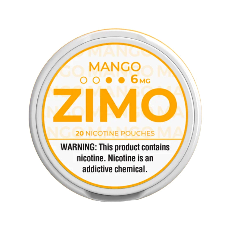 Bolsitas de Nicotina ZIMO Mango 6mg