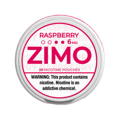 Raspberry ZIMO Nicotine Pouches 6mg