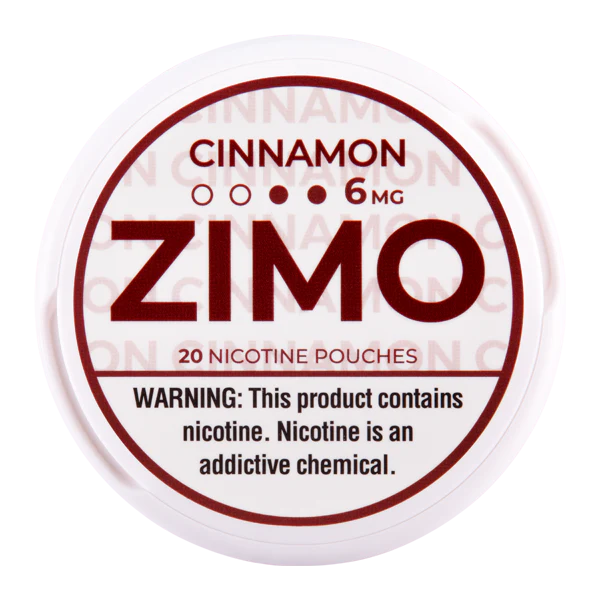 Cinaamon ZIMO Bolsas de Nicotina 6mg
