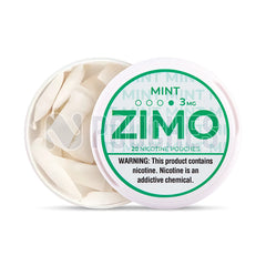 Open Box Mint ZIMO Nicotine Pouches 3mg