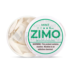 Open Box Mint ZIMO Nicotine Pouches 6mg