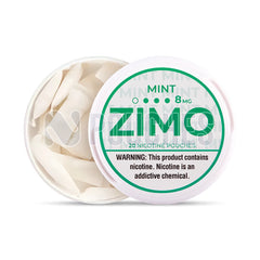 Open Box Mint ZIMO Nicotine Pouches 8mg