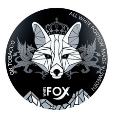 Black Edition Slims - 22mg/pouch White Fox Nicotine Pouches