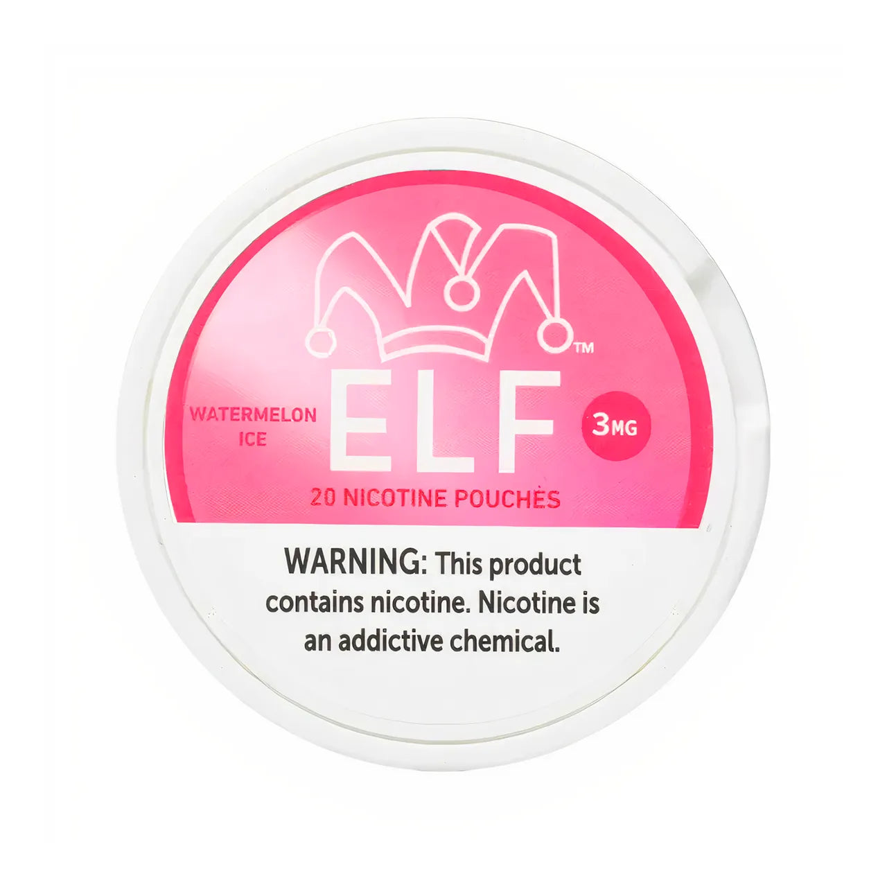 Watermelon Ice ELF Nicotine Pouches 3mg