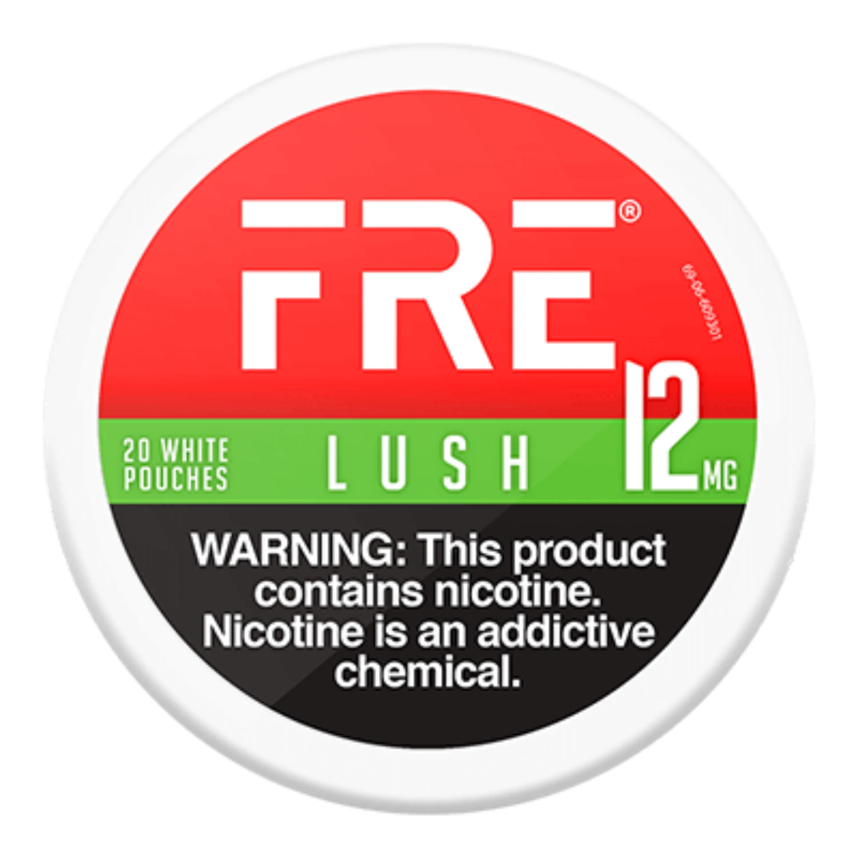 Lush Fre Bolsas de Nicotina 12mg