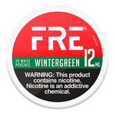 Wintergreen Fre Bolsas de Nicotina 12mg