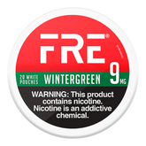 Wintergreen Fre Bolsas de Nicotina 9mg
