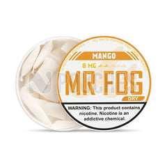 Open Box Mango Mr Fog Nicotine Pouches 8mg Dry