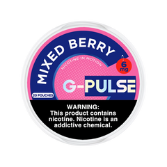 Mixed Berry G-Pulse Bolsas de Nicotina 6mg