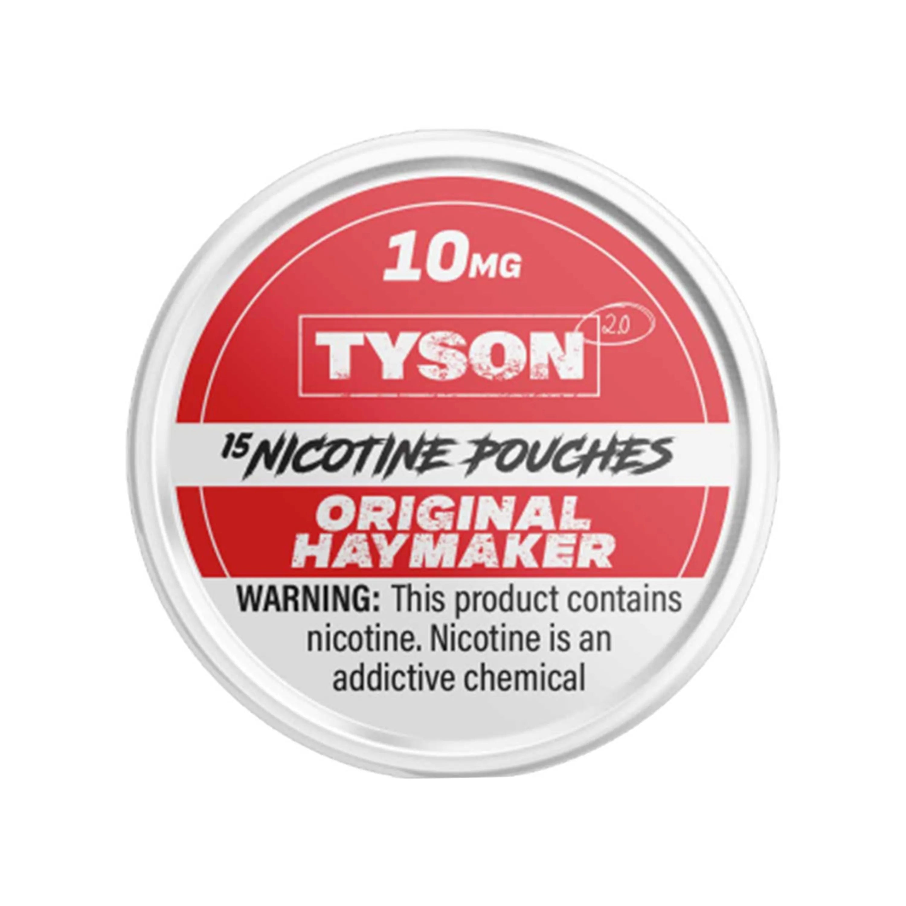 Original Haymaker Tyson 2.0 Nicotine Pouches 10mg