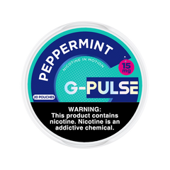 Peppermint G-Pulse Bolsas de Nicotina 15mg