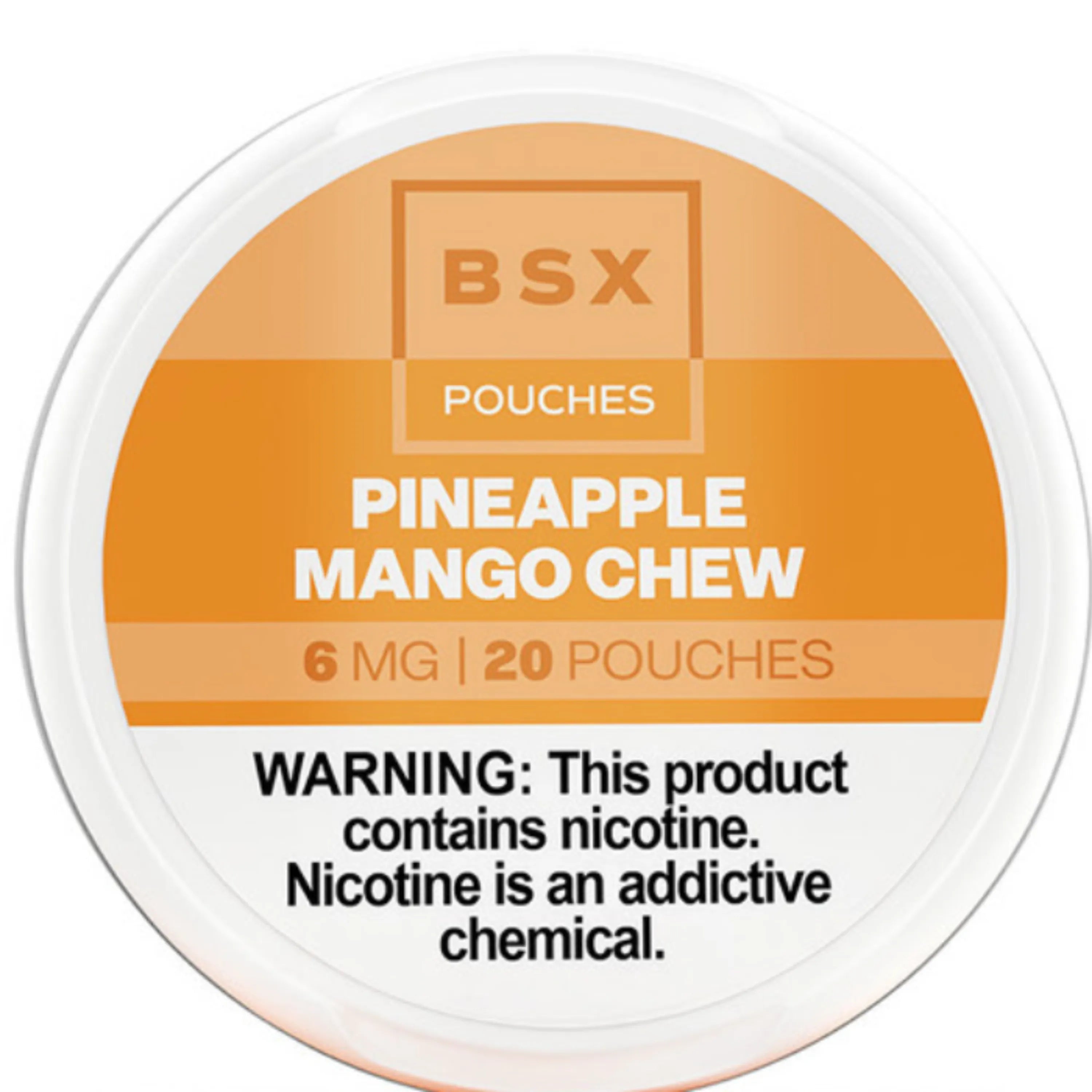 Pineapple Mango Chew BSX Nicotine Pouches 6mg
