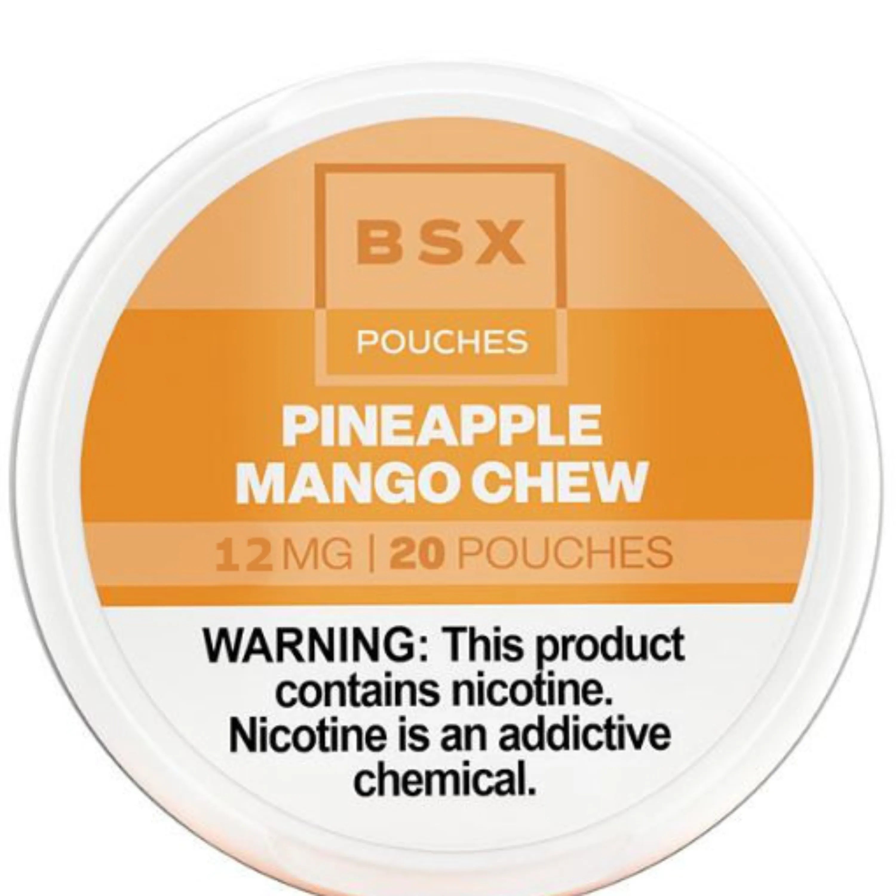 Piña Mango Chew BSX Bolsas de Nicotina 12mg