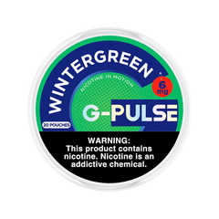 Wintergreen G-Pulse Bolsas de Nicotina 6mg